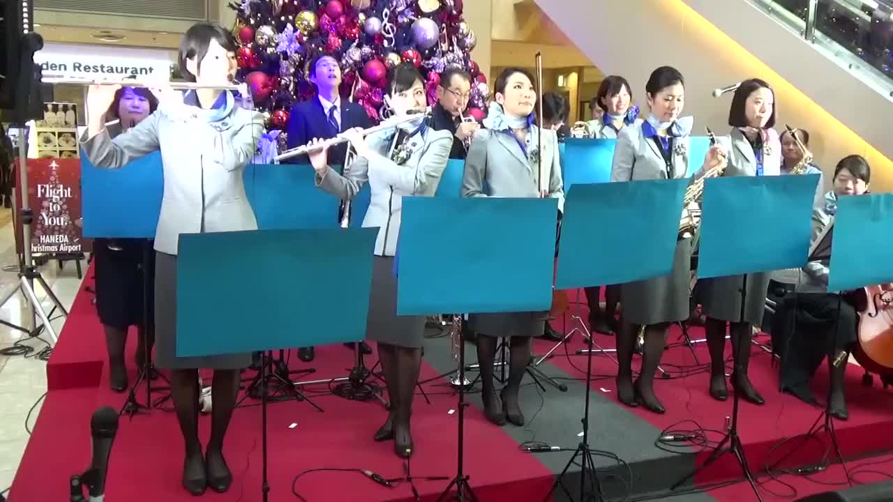 2016平安夜 羽田国内航站楼 现场版
