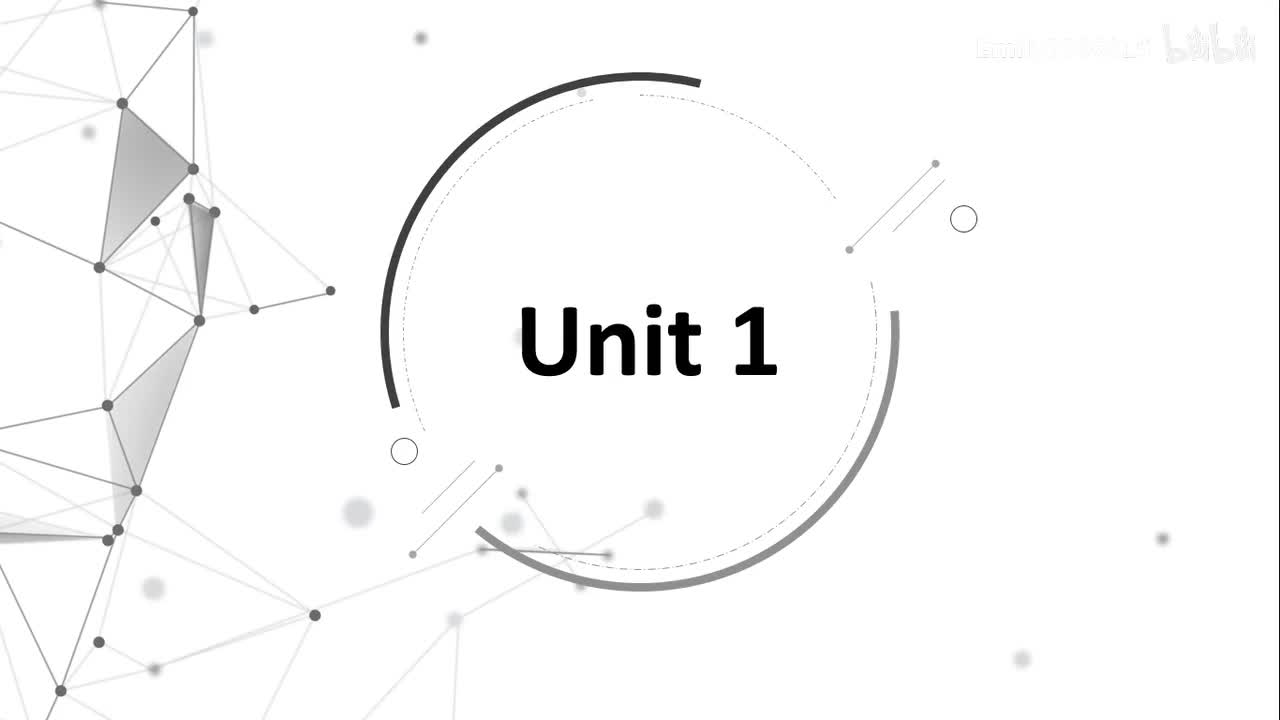 选择性必修四 Unit 1