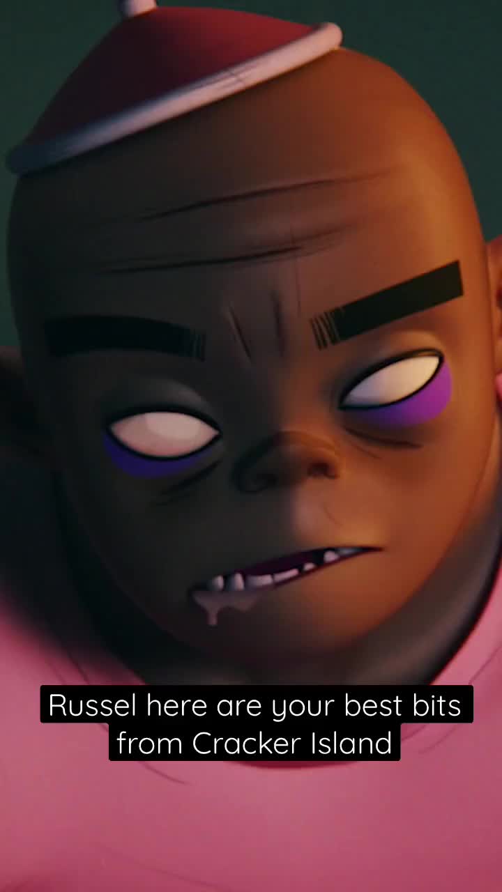 What was your favourite Russel moment in Cracker Island?