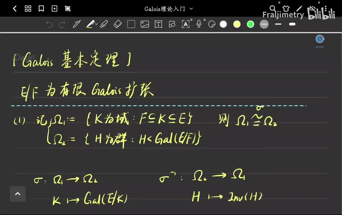 Galois基本定理【一】