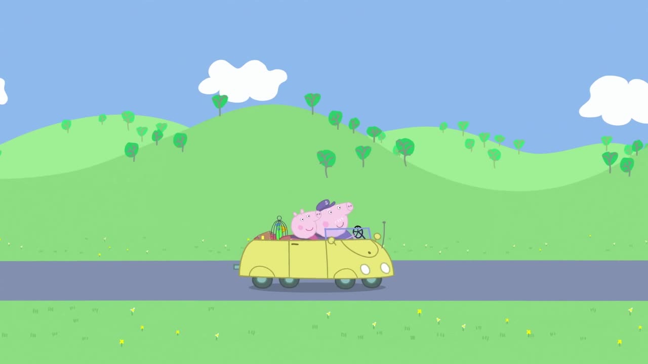 （小猪佩奇）Polly’s Holiday【英文字幕】