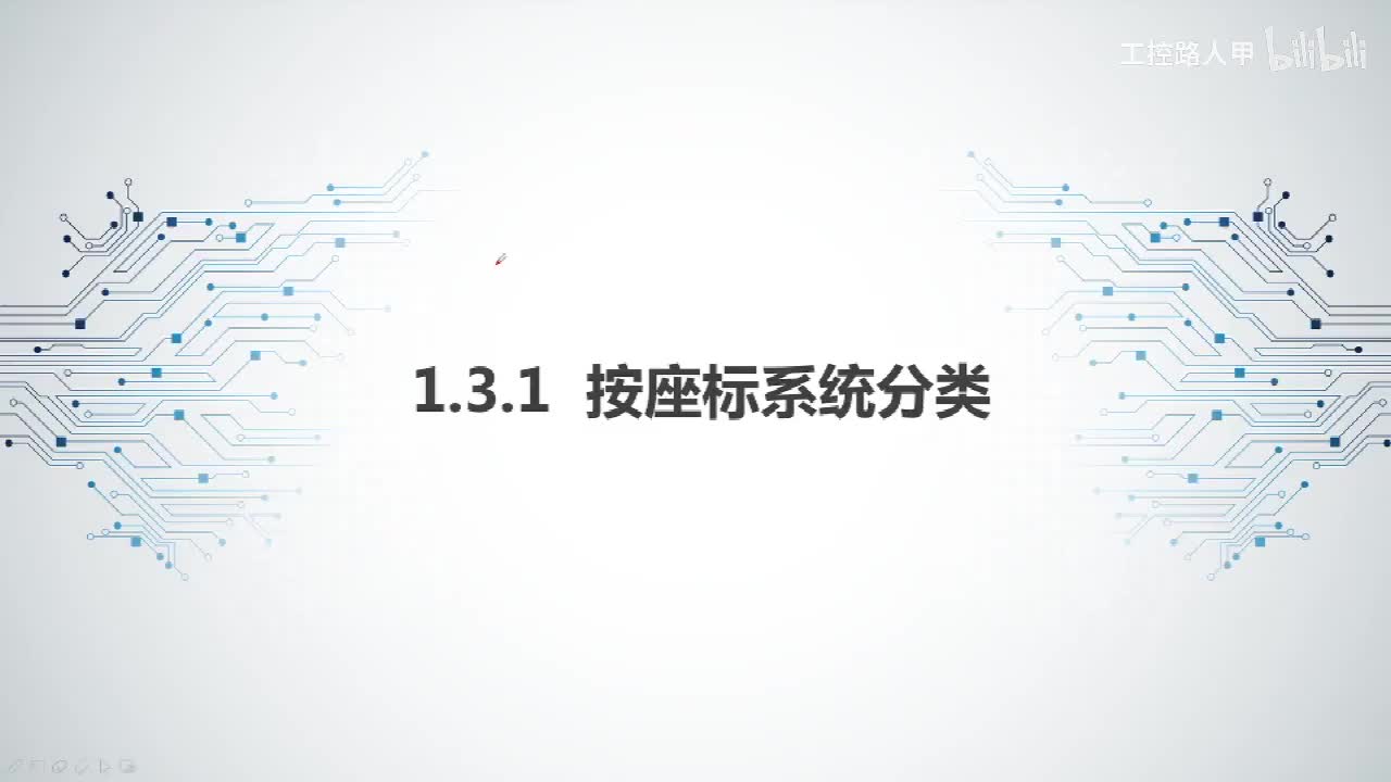 1.3.1按坐标系统分类
