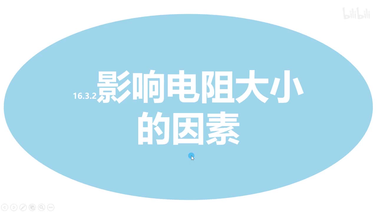 16.3.2影响电阻大小的因素-1原理