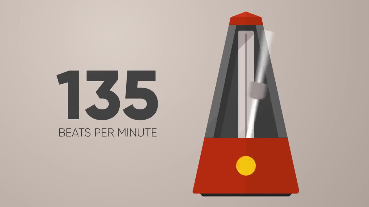 135 BPM Metronome