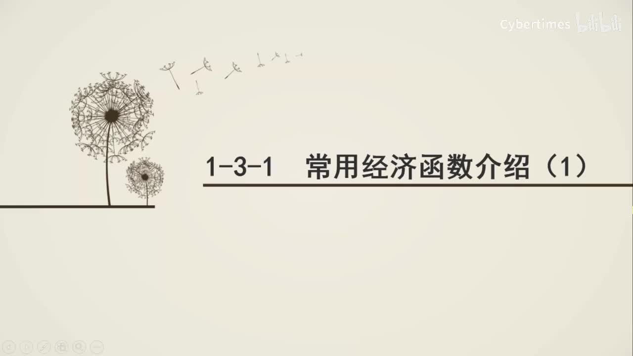 1-3-1常用经济函数1