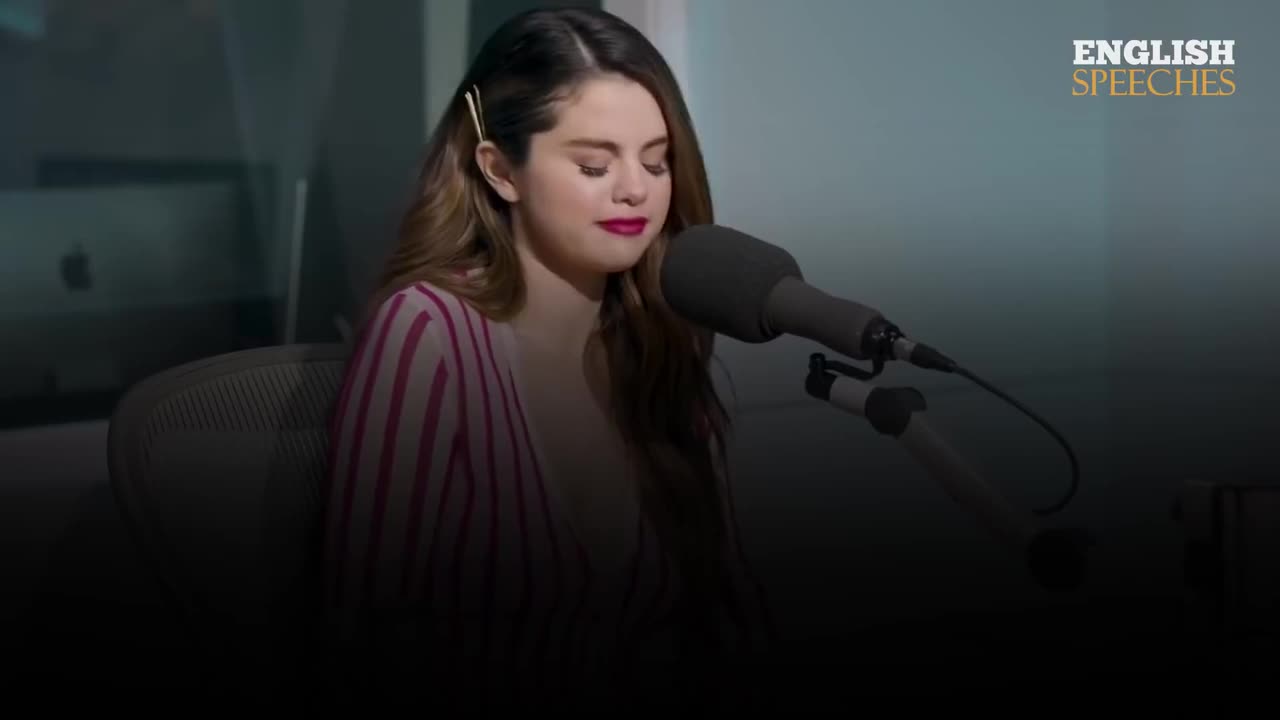 ENGLISH SPEECH SELENA GOMEZ Emotional Interview (English Subtitles)