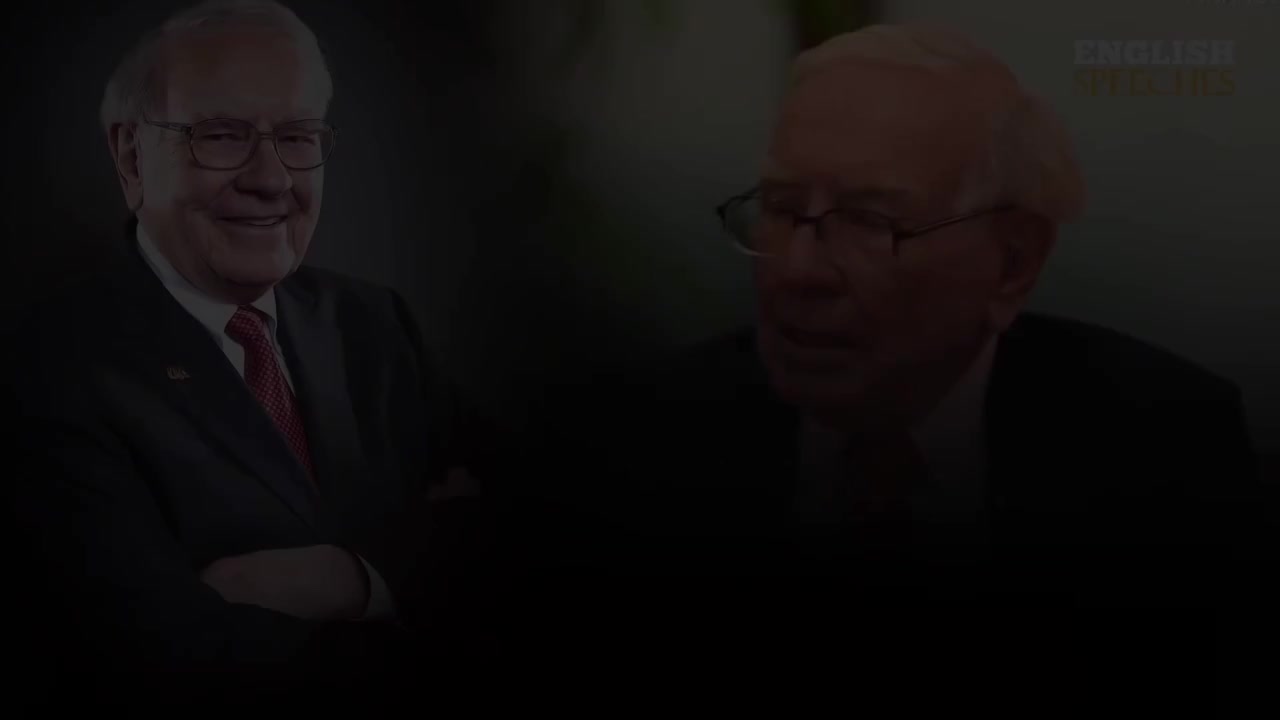 ENGLISH SPEECH WARREN BUFFETT Becoming successful (English Subtitles)