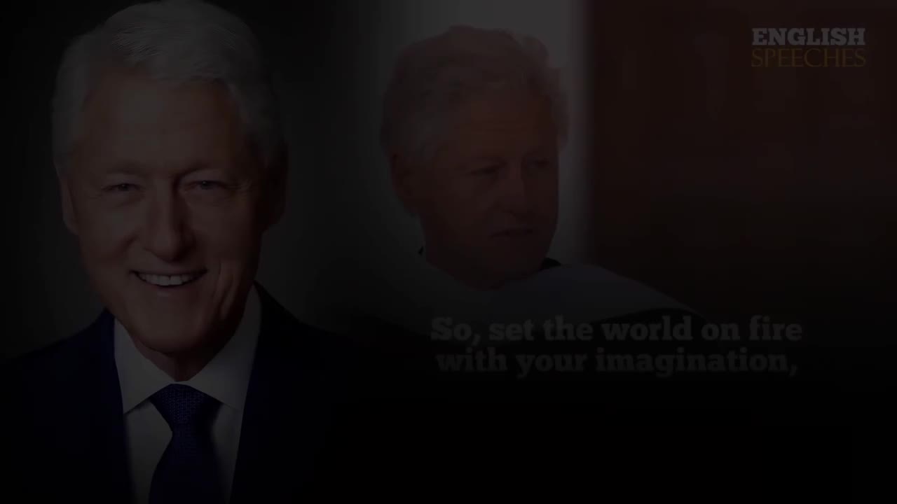 ENGLISH SPEECH BILL CLINTON We're Bound (English Subtitles)