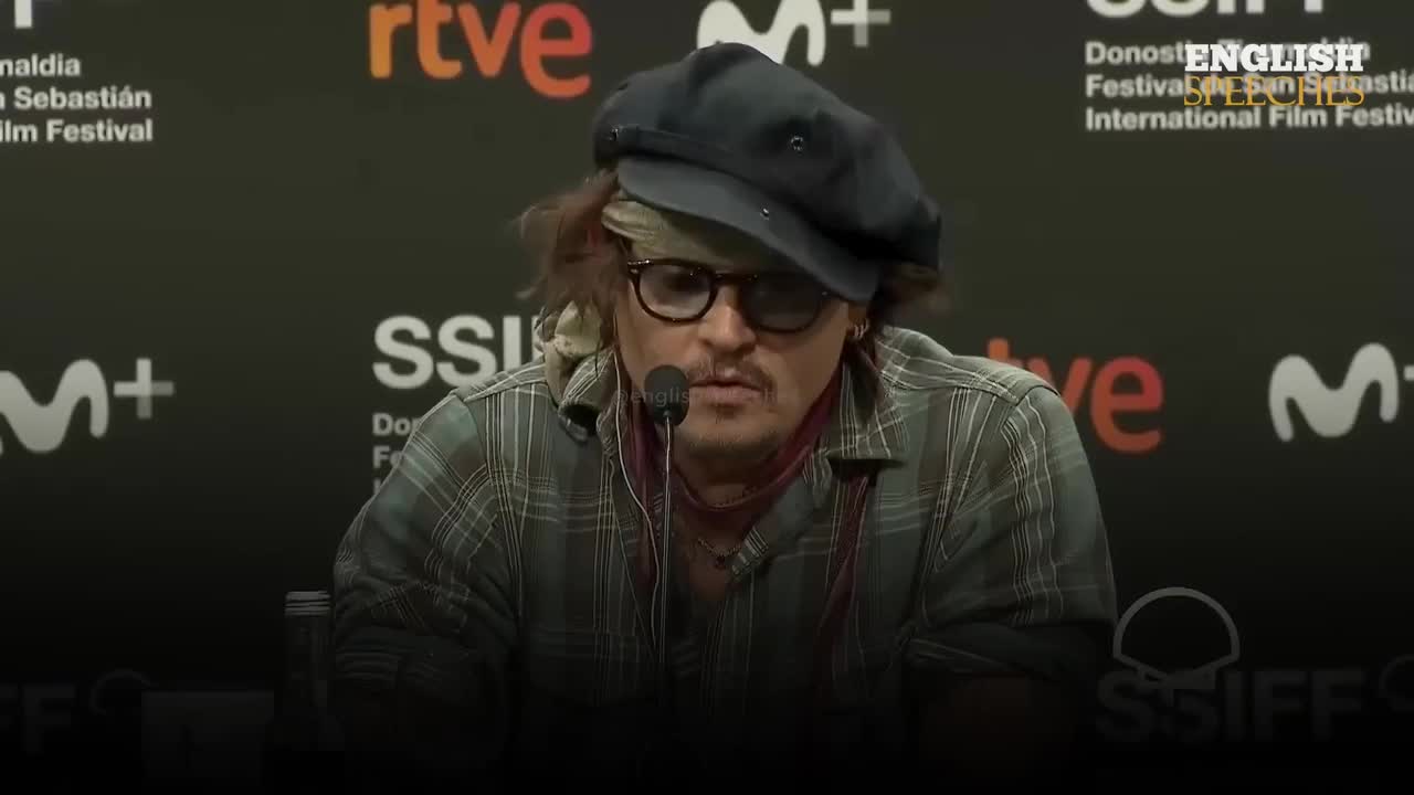 ENGLISH SPEECH JOHNNY DEPP Cancel Culture (English Subtitles)