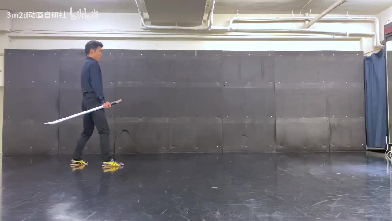 【剑】反手持剑连击Style001