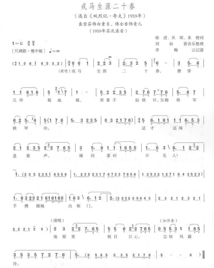 28 戎马生涯二十春（1959）