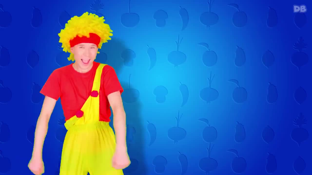 4 Fruits & 4 Vegetables D Billions Kids Songs