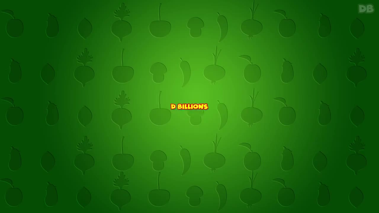 Healthy Fruits & Vegetables D Billions Kids Song
