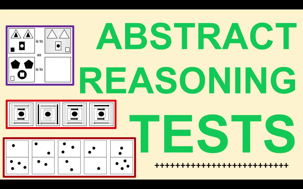 抽象推理测试——18-ABSTRACT REASONING TESTS - Sample questions and