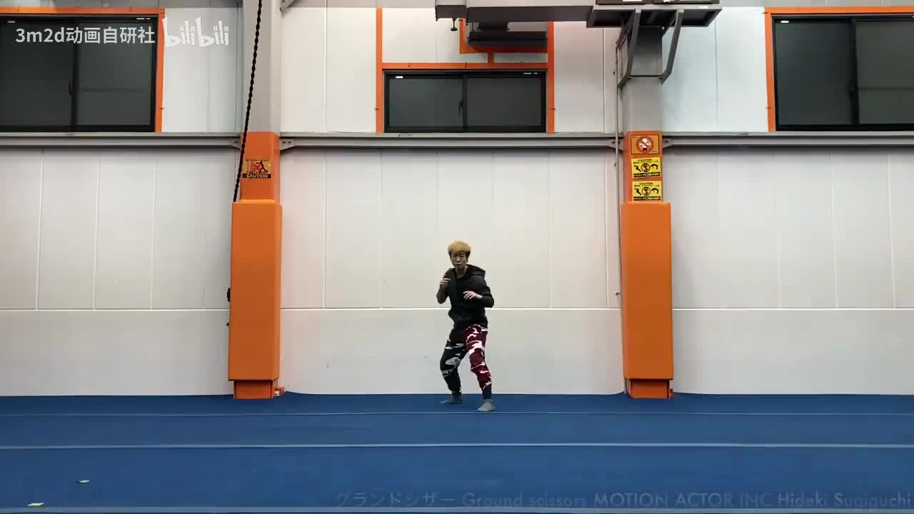 【踢&腿法】地面剪刀腿 Animation reference by 3D2M动画自研社