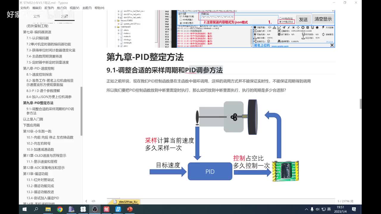 9-1调整采样周期和PID调参方法