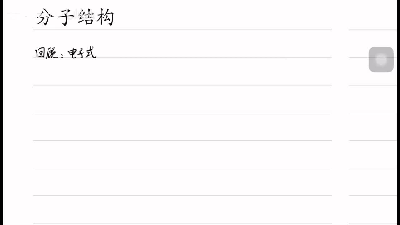 09分子结构（回顾）
