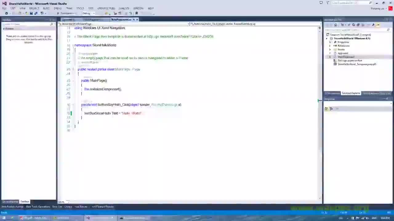 C02S09-初始各类应用程序-P09-HelloWorld-D07-Windows Phone Application