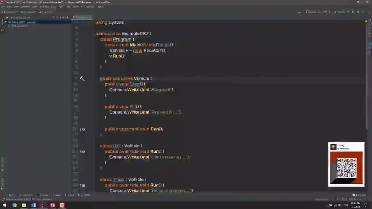 C27S03-类-P19-抽象类-D03-纯抽象类和接口引入