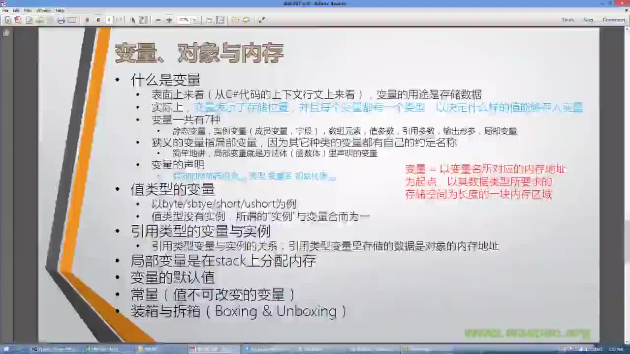 C07S05-变量-P04-装箱与拆箱