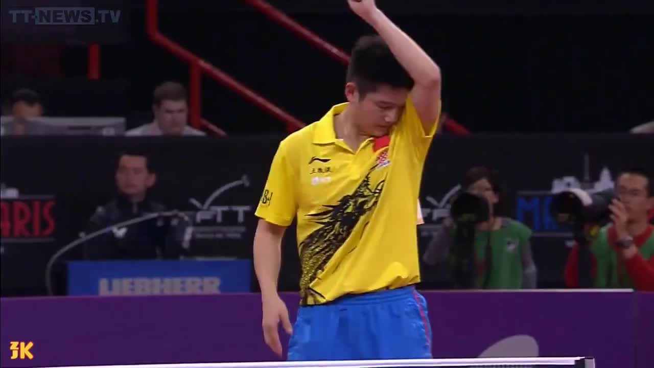 第三轮：张继科vs 樊振东(Set 3a)