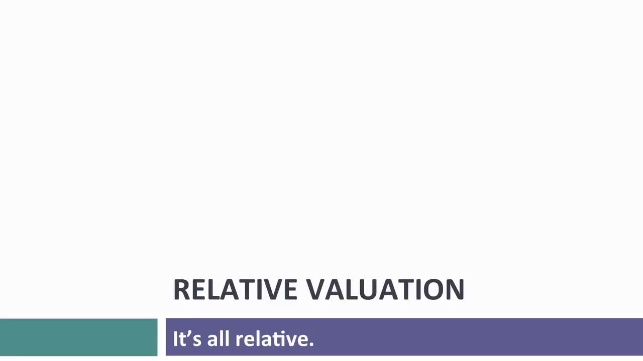 [P35]Session 35_ Relative Valuation