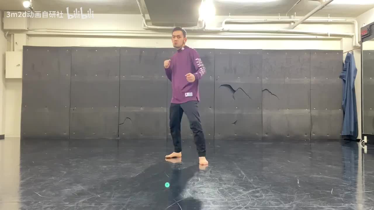 【拳】出拳（普通攻击）Animation reference by 3D2M动画自研社