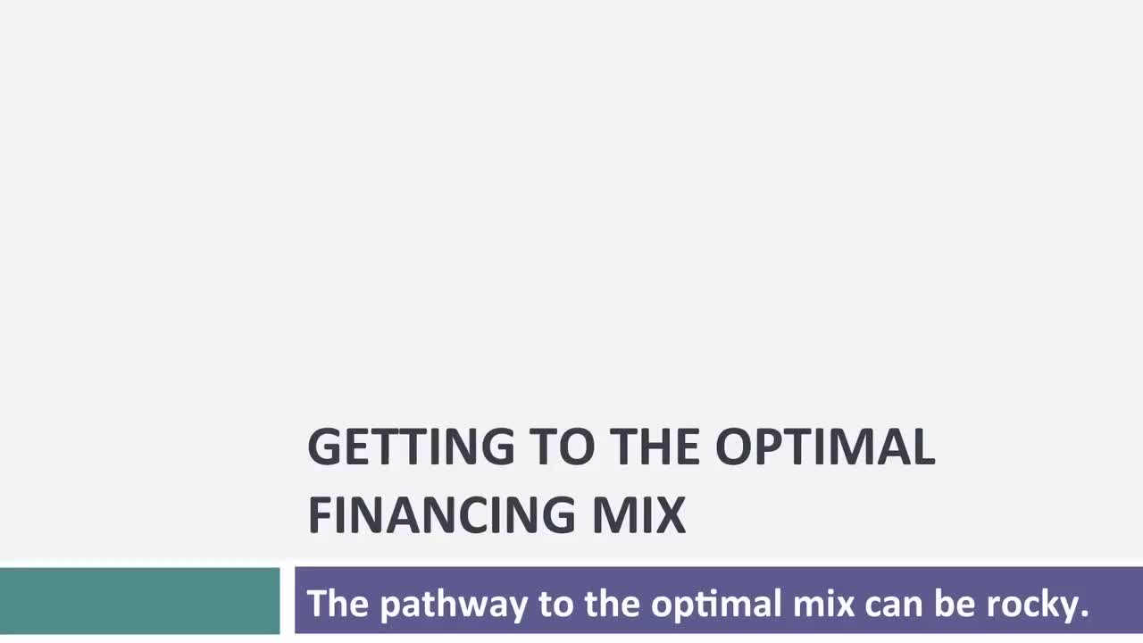[P22]Session 22_ Moving to the Optimal Financing Mix