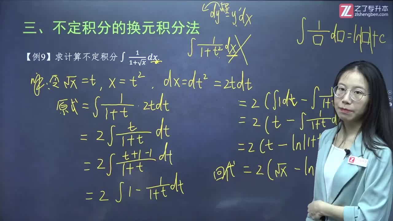 28.【第三章】不定积分（4）