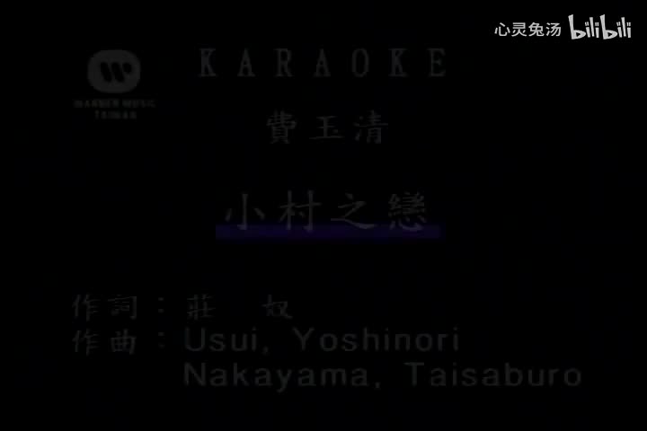 费玉清-小村之恋-国语-流行歌曲