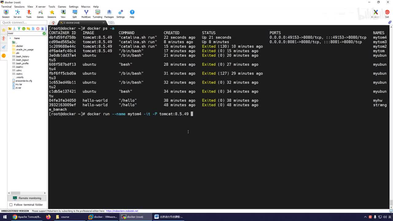 044-以守护进程方式运行容器