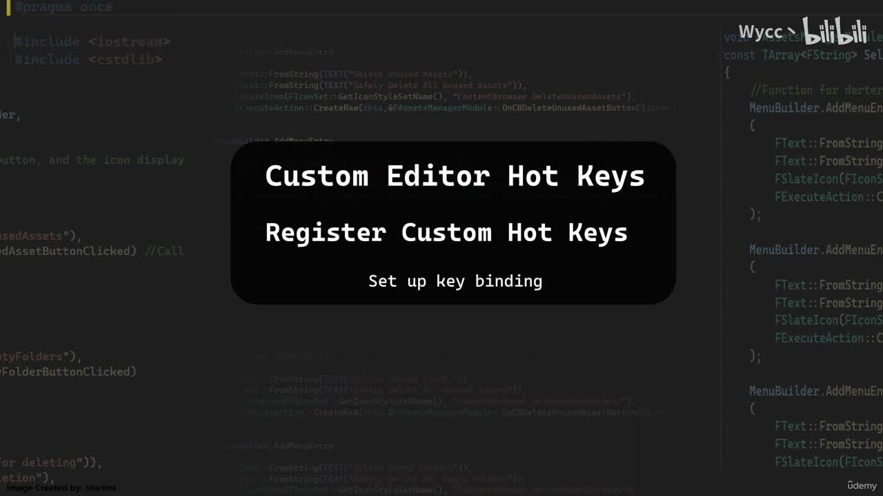 3. Register Custom Editor Hot Keys_压制cn