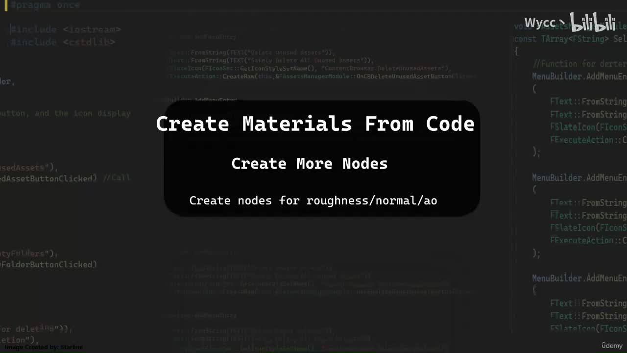 11. Coding Challenge Create More Nodes For Material_压制cn