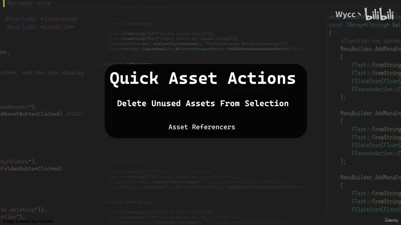 9. Delete Unused Assets From Selection_压制cn