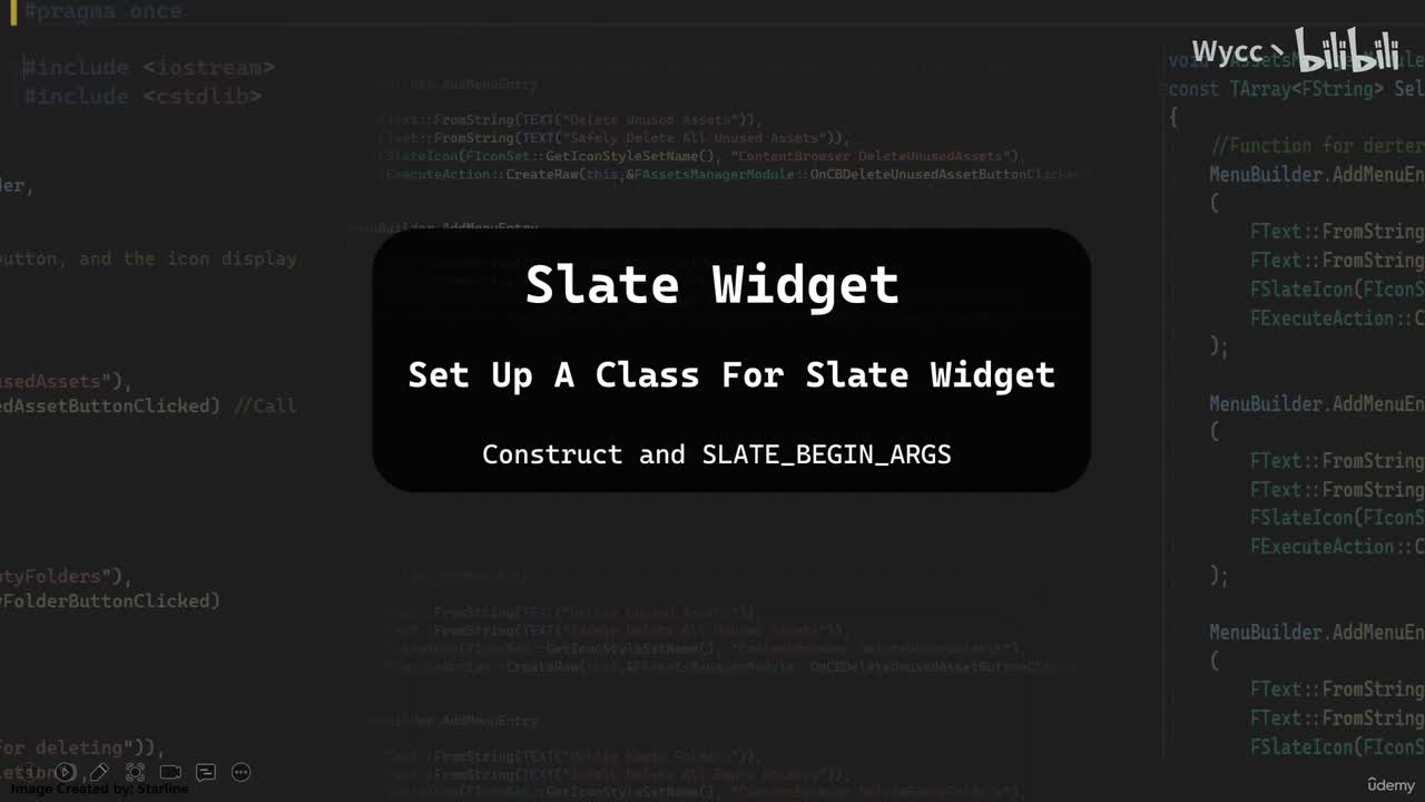 6. Set Up A Class For Slate Widget_压制cn