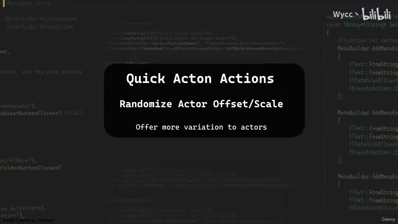 8. Coding Challenge Randomize Actor OffsetScale_压制cn