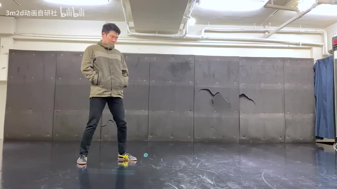 【拳】格挡直拳（从手插兜的状态开始）Animation reference by 3D2M动画自研社