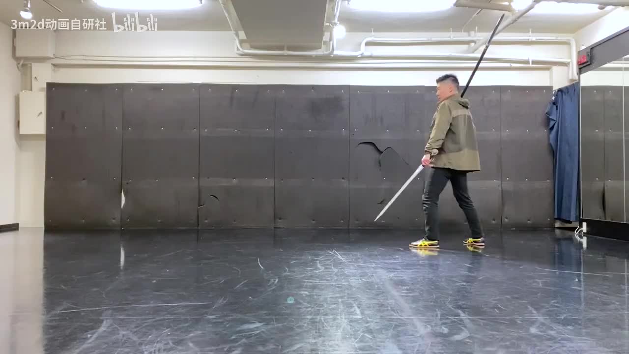 【双武器】挑飞挥舞斩击 Animation reference by 3D2M动画自研社