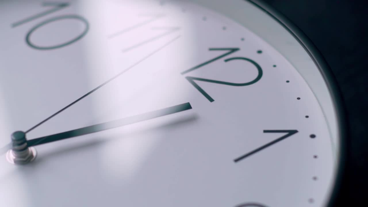 【4K素材】延时钟表时间流逝（5）