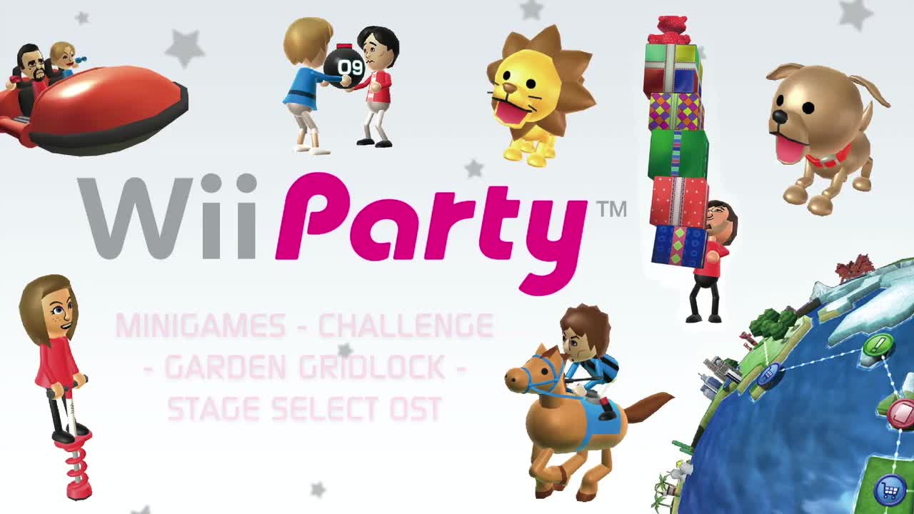 Minigames - Challenge - Garden Gridlock - Stage Select OST _ Wii Party