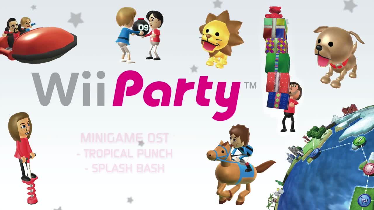 Minigame - Tropical Punch & Splash Bash OST _ Wii Party
