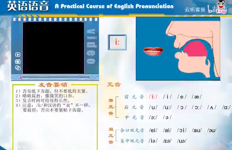 字母和音素（3）——— 元音 练习