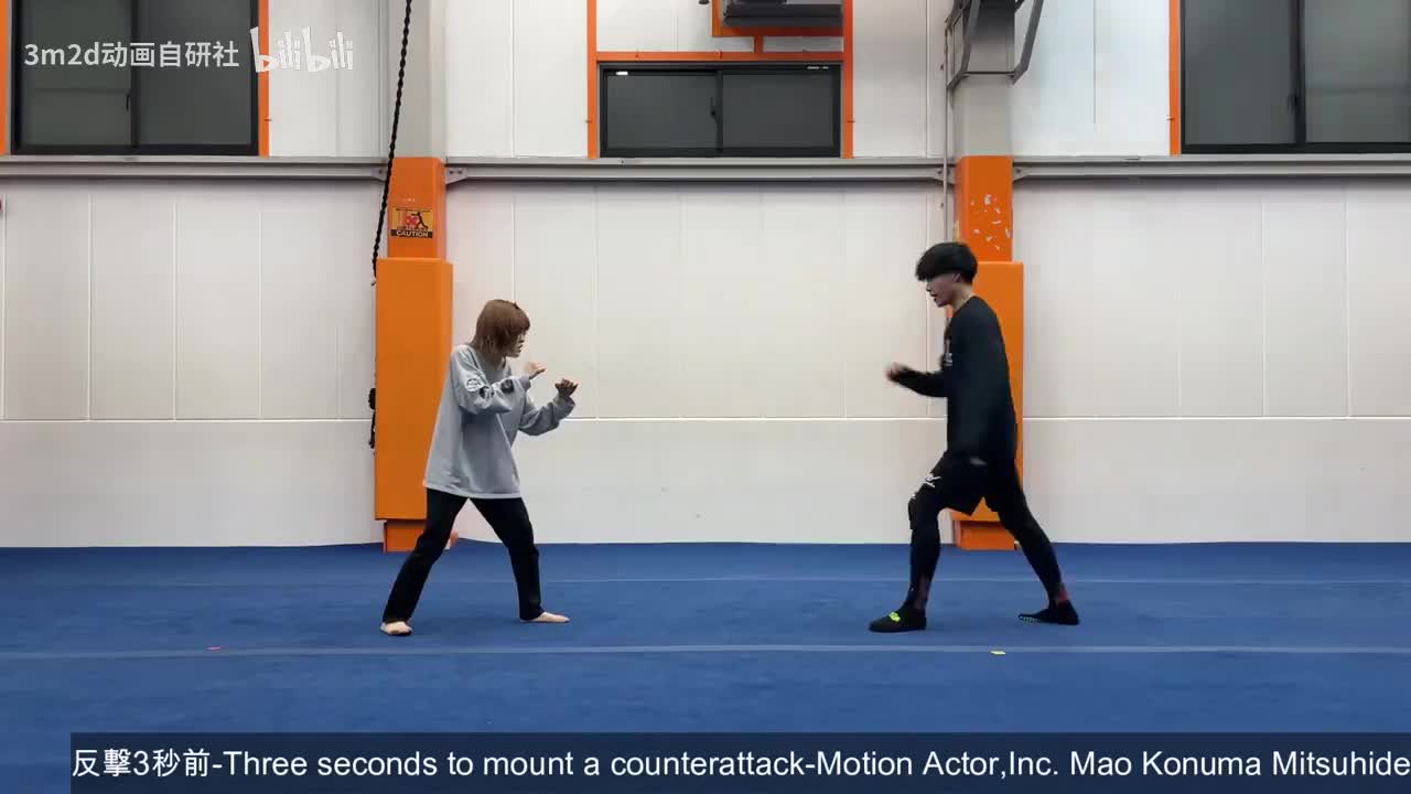 【踢&腿法】3秒后反击 Animation reference by 3D2M动画自研社