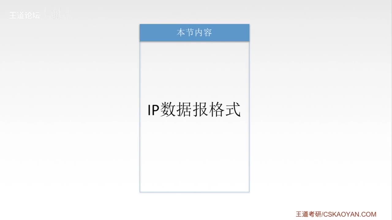 4.3-1 IP数据报格式
