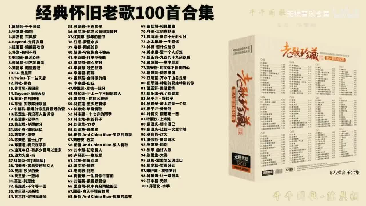 001. 陈慧娴-千千阙歌