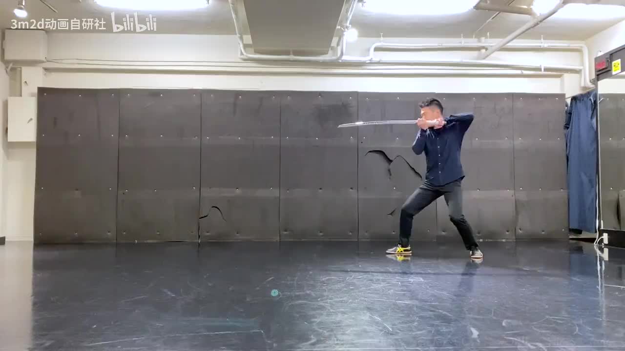 【太刀】蛙跳斩击 Animation reference by 3D2M动画自研社