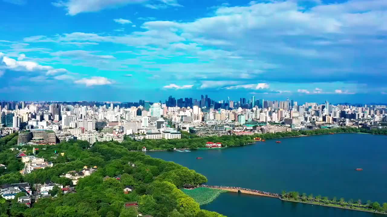 11.杭州西湖天空延时