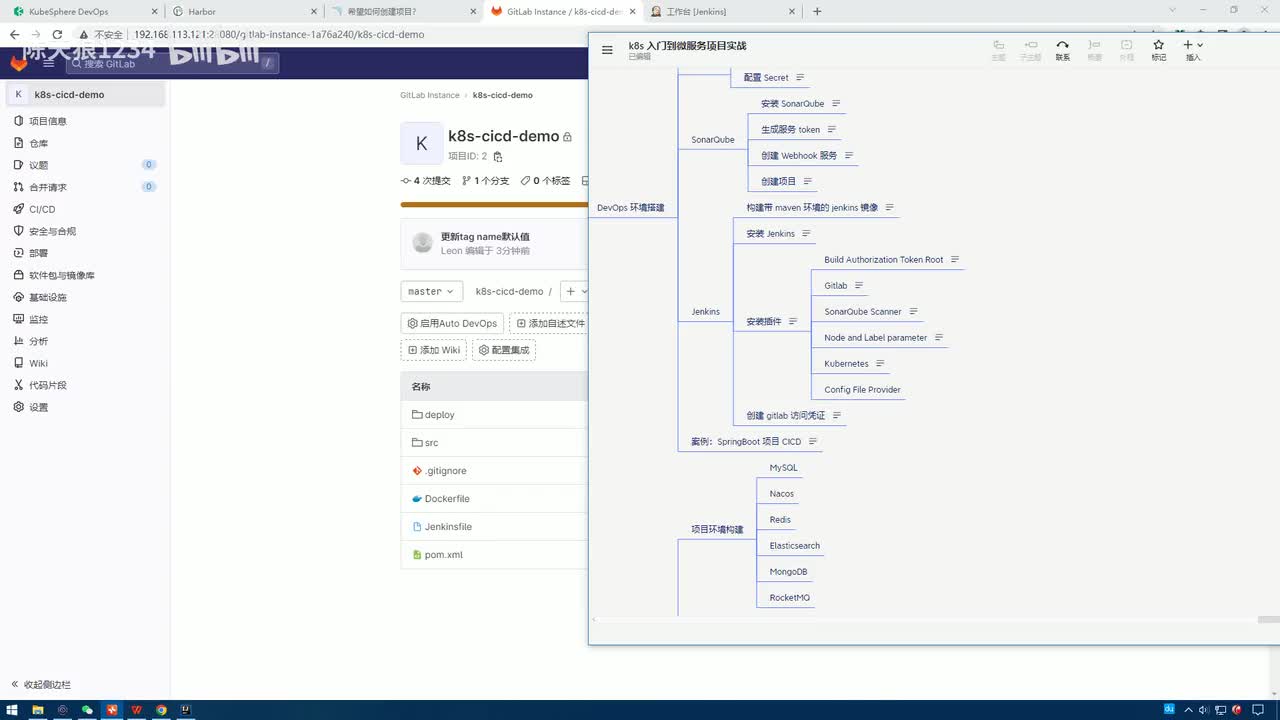 5.3.1_微服务DevOps实战-持续交付实战：SpringBoot项目CICD实现