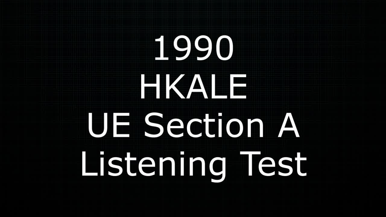 UE Listening 1990