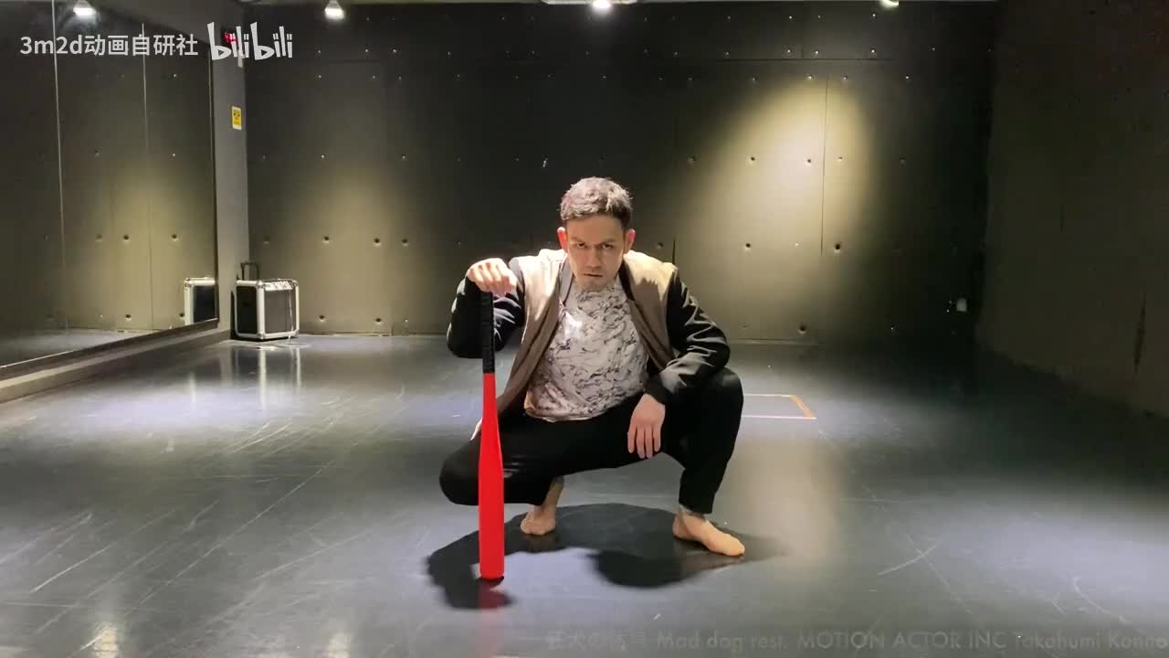 【战斗待机PAUSE】犬型休憩 Animation reference by 3D2M动画自研社